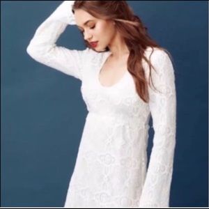 Stone cold fox white lace dress size 1